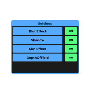 setting gui (demo version) musual